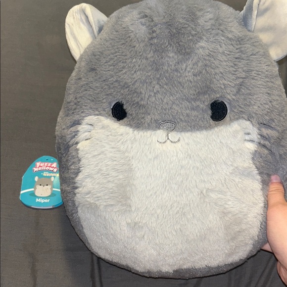 Squishmallows Gray and White Stuffed Animal - Picture 1 of 1